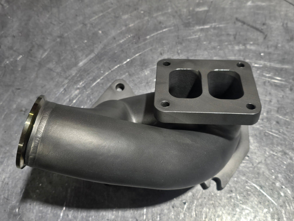 FC3S RX-7 T4 Twin Scroll Turbo Manifold – Single Wastegate