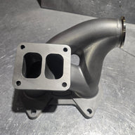 FC3S RX-7 T4 Twin Scroll Turbo Manifold - Single Wastegate, photo 5