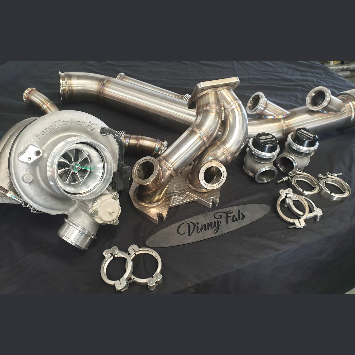 Vinny Fab FD3S RX-7 T4 Single Turbo Kit