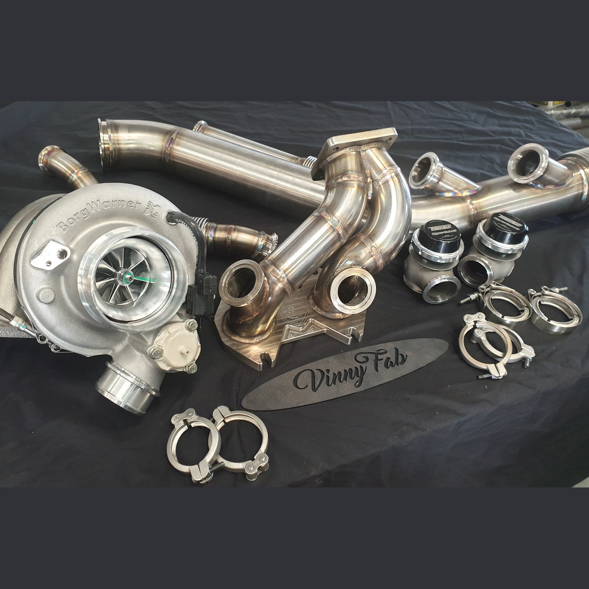 Vinny Fab FD3S RX-7 T4 Single Turbo Kit
