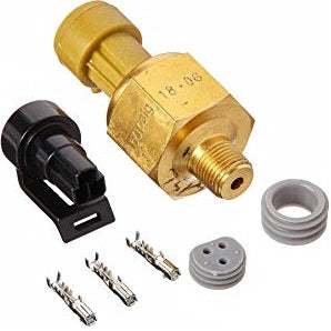 AEM 50 PSIa, Brass Manifold/Turbo/Fuel/Oil Pressure Sensor, 1/8