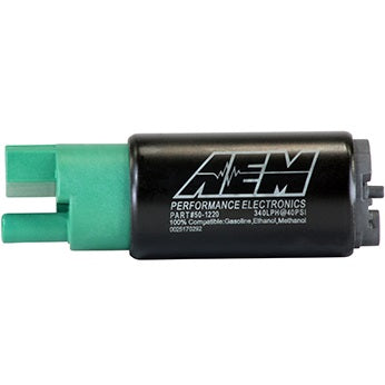 AEM E85 Compatible In-Tank High Flow Fuel Pump, 340LPH, Compact Design, 50-1220