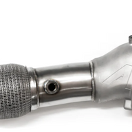 ARTEC Performance Mitsubishi Evo 10 4B11 4" Cast Outlet O2 Housing Dump Pipe - 3" 2 Bolt Outlet