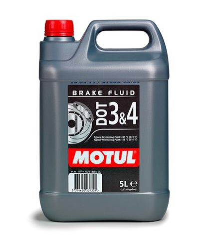 DOT 3 & 4 BRAKE FLUID 5L