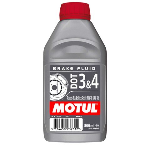 DOT 3&4 BRAKE FLUID 0.500L